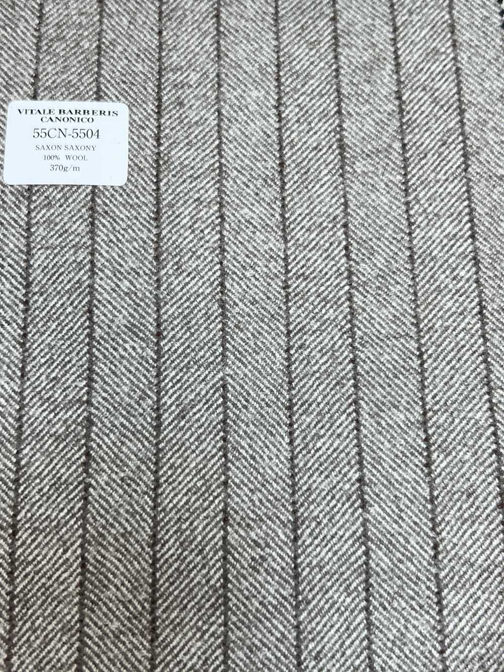 55CN5504 CANONICO(カノニコ) SAXONY ベージュ ストライプ[生地] CANONICO(カノニコ)