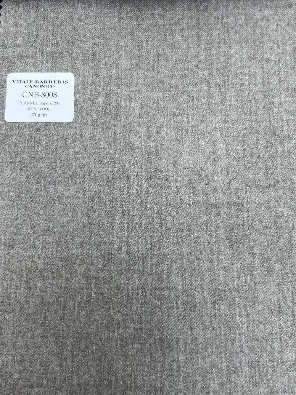CNB8008 CANONICO(カノニコ) 定番 FLANNEL Super120's ベージュ 無地[生地] CANONICO(カノニコ)