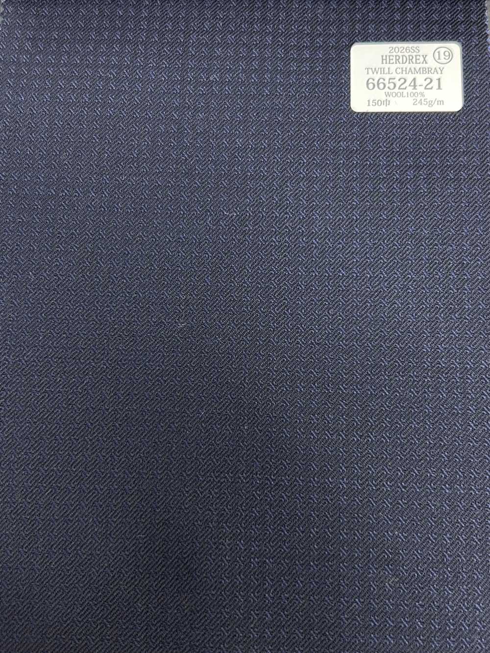 66524-21 26SS HERDREX 【TWILL CHAMBRAY】 ツイルシャンブレー[生地] 国島株式会社