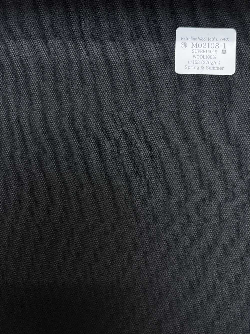 M02108-1 KUNISHIMA1850 Exclusive line  【ハチスウース】黒/小柄[生地] 国島株式会社
