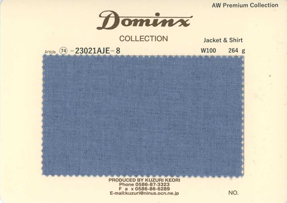 23021AJE-8 定番 Jacket & shirt  ウール100% DOMINX(ドミンクス) プレミアムコレクション ライトブルー[生地] 葛利毛織(DOMINX)