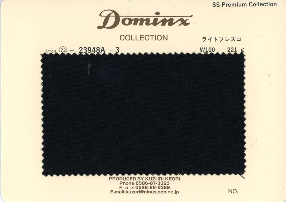 23948A-3 定番 ライトフレスコ キッドモヘア DOMINX(ドミンクス) プレミアムコレクション[生地] 葛利毛織(DOMINX)