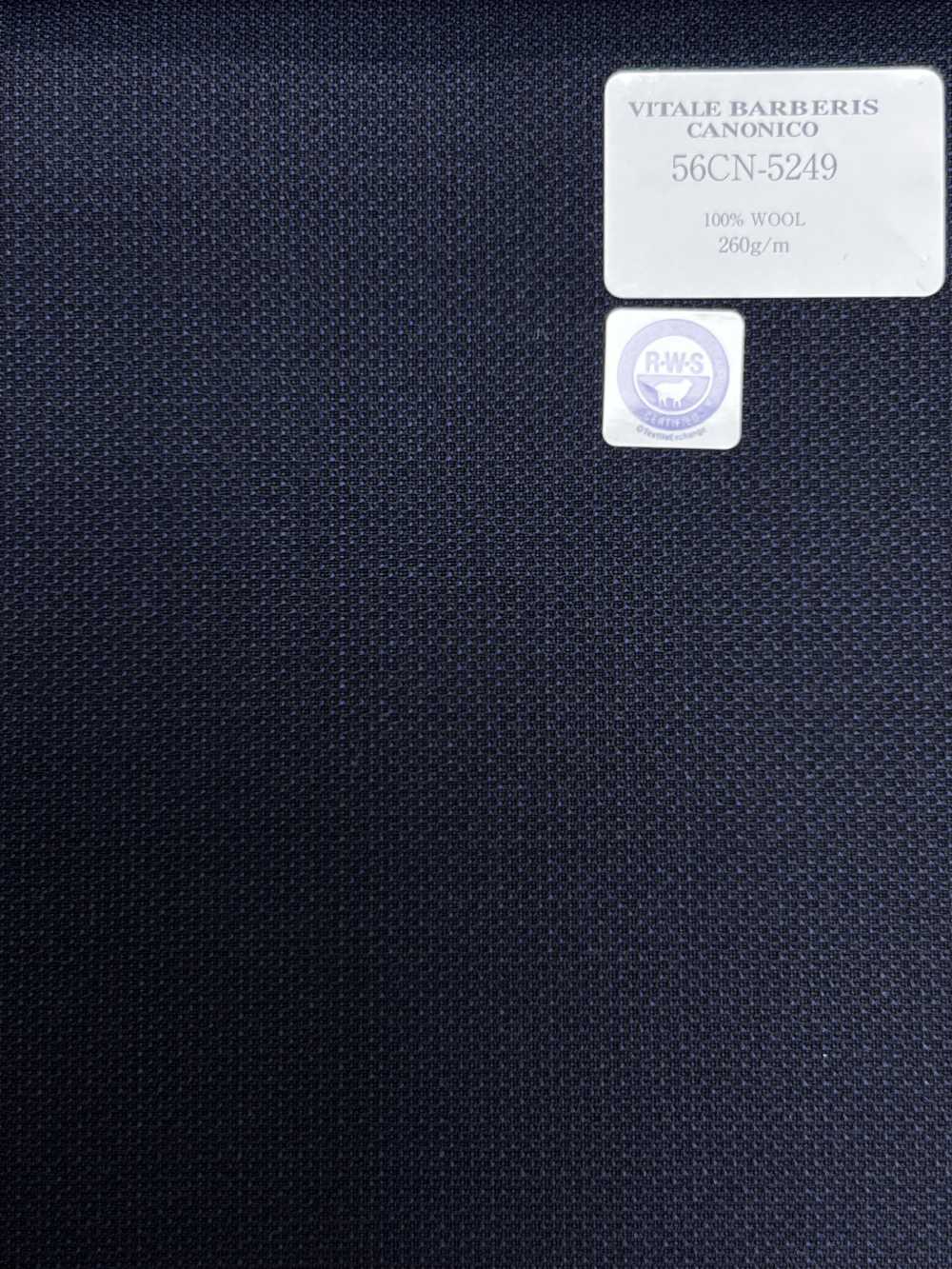 56CN5249 CANONICO(カノニコ) RWS 21 PRUNELLE ネイビー[生地] CANONICO(カノニコ)