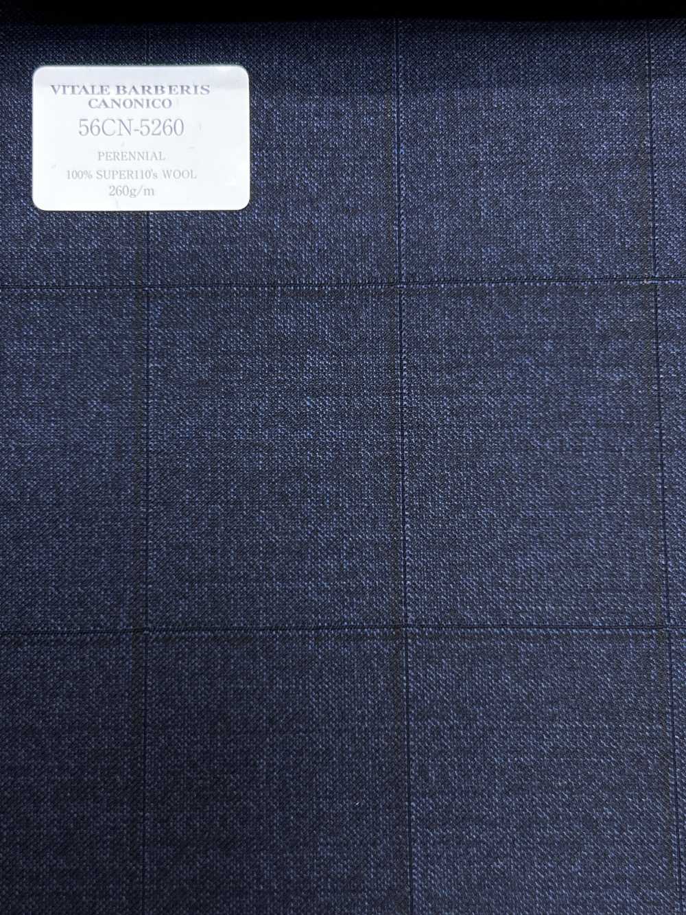 56CN5260 CANONICO(カノニコ) PERENNIAL-CLASSICS ネイビー ウィンドウペン[生地] CANONICO(カノニコ)