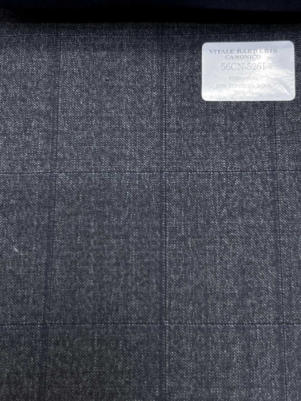 56CN5261 CANONICO(カノニコ) PERENNIAL-CLASSICS グレー シャドウストライプ[生地] CANONICO(カノニコ)