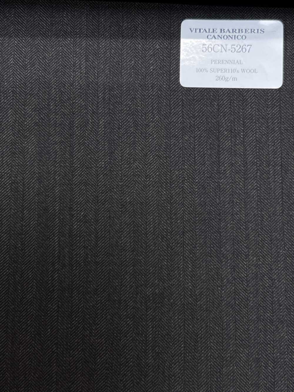 56CN5267 CANONICO(カノニコ) PERENNIAL-CLASSICS ブラウン ヘリンボーン[生地] CANONICO(カノニコ)
