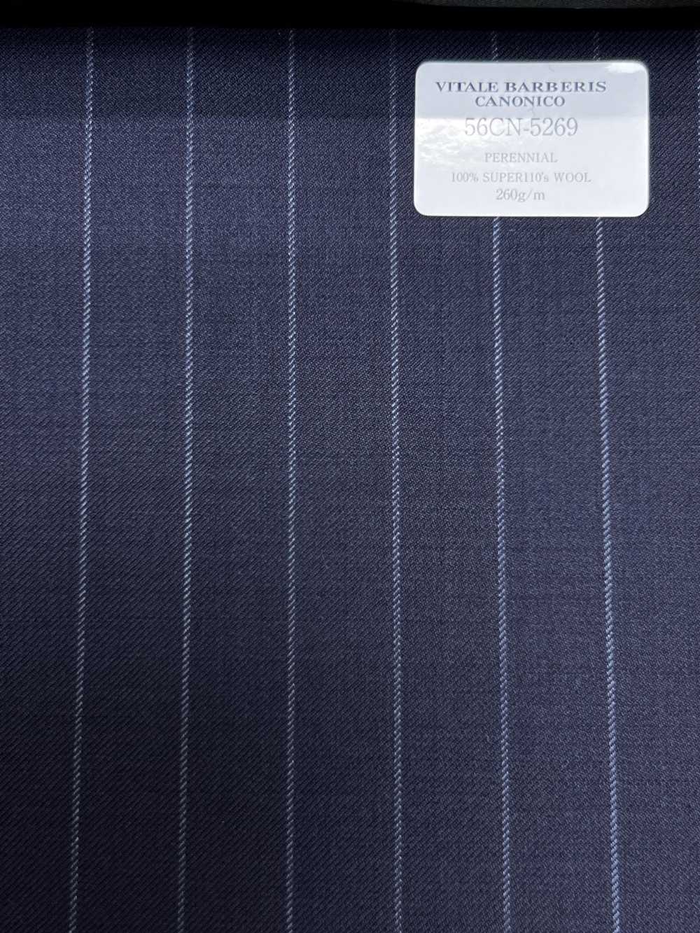 56CN5269 CANONICO(カノニコ) PERENNIAL-CLASSICS 濃紺 ストライプ[生地] CANONICO(カノニコ)
