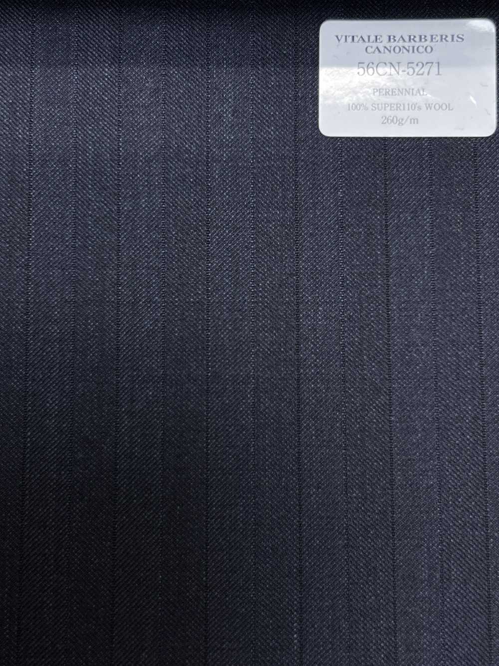 56CN5271 CANONICO(カノニコ) PERENNIAL-CLASSICS 濃紺 ストライプ[生地] CANONICO(カノニコ)