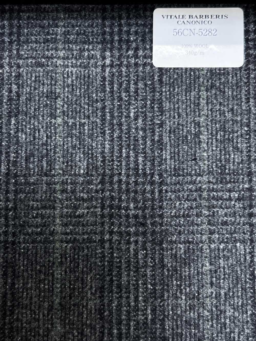 56CN5282 CANONICO(カノニコ) ORIGINAL WOOLLEN FLANNEL グレー/グリーン グレンチェック[生地] CANONICO(カノニコ)