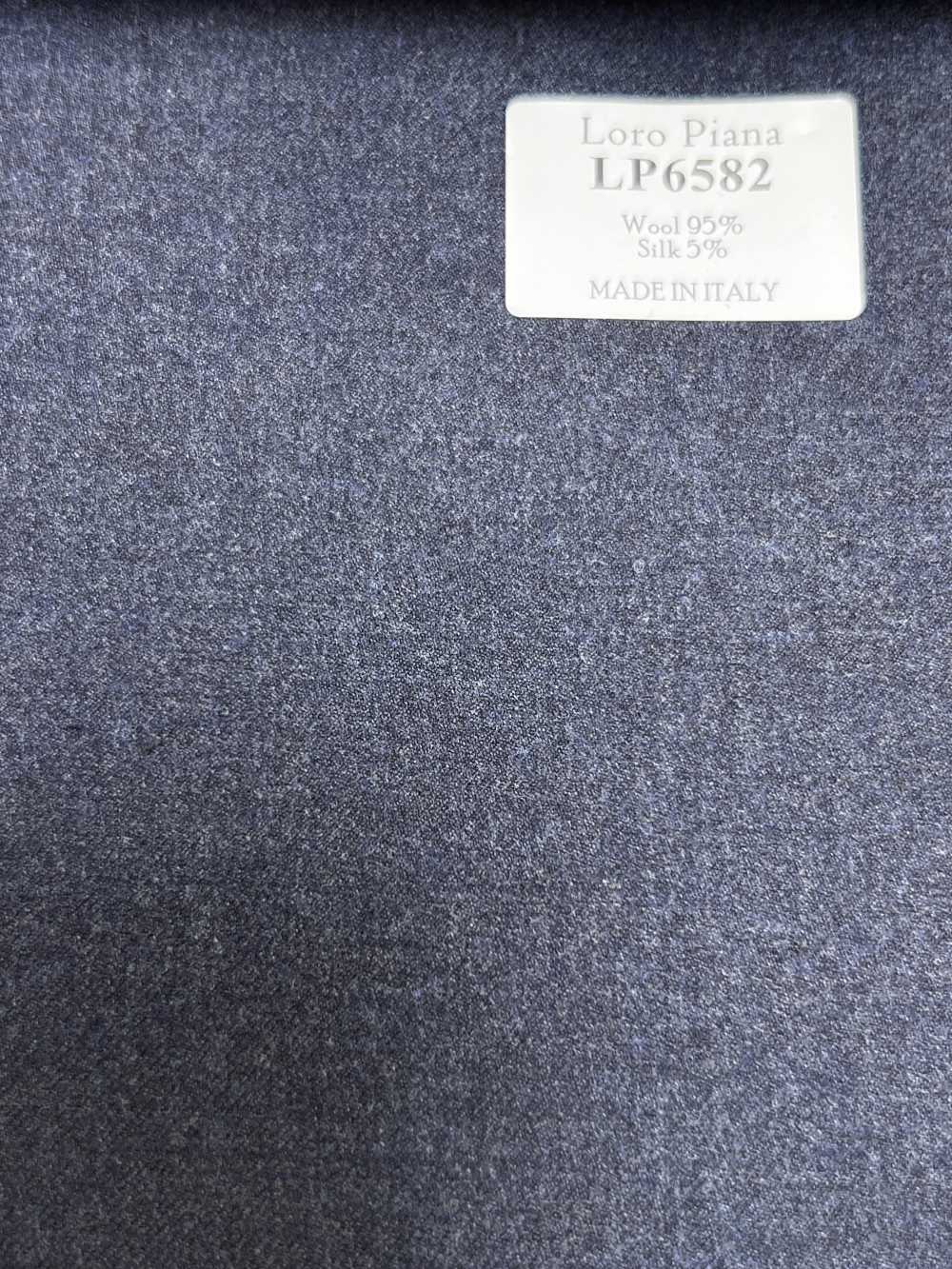 LP6582 Loro Piana ネイビー 無地[生地] 細井商事株式会社