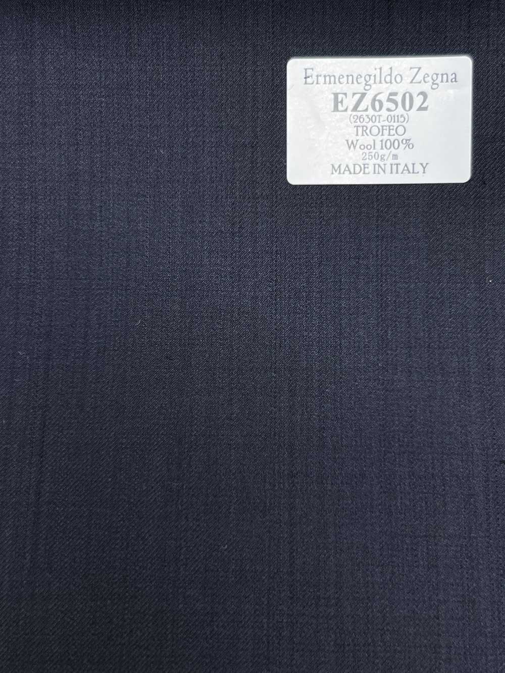 EZ6502 Ermenegildo Zegna TROFEO 濃紺 無地[生地] 細井商事株式会社