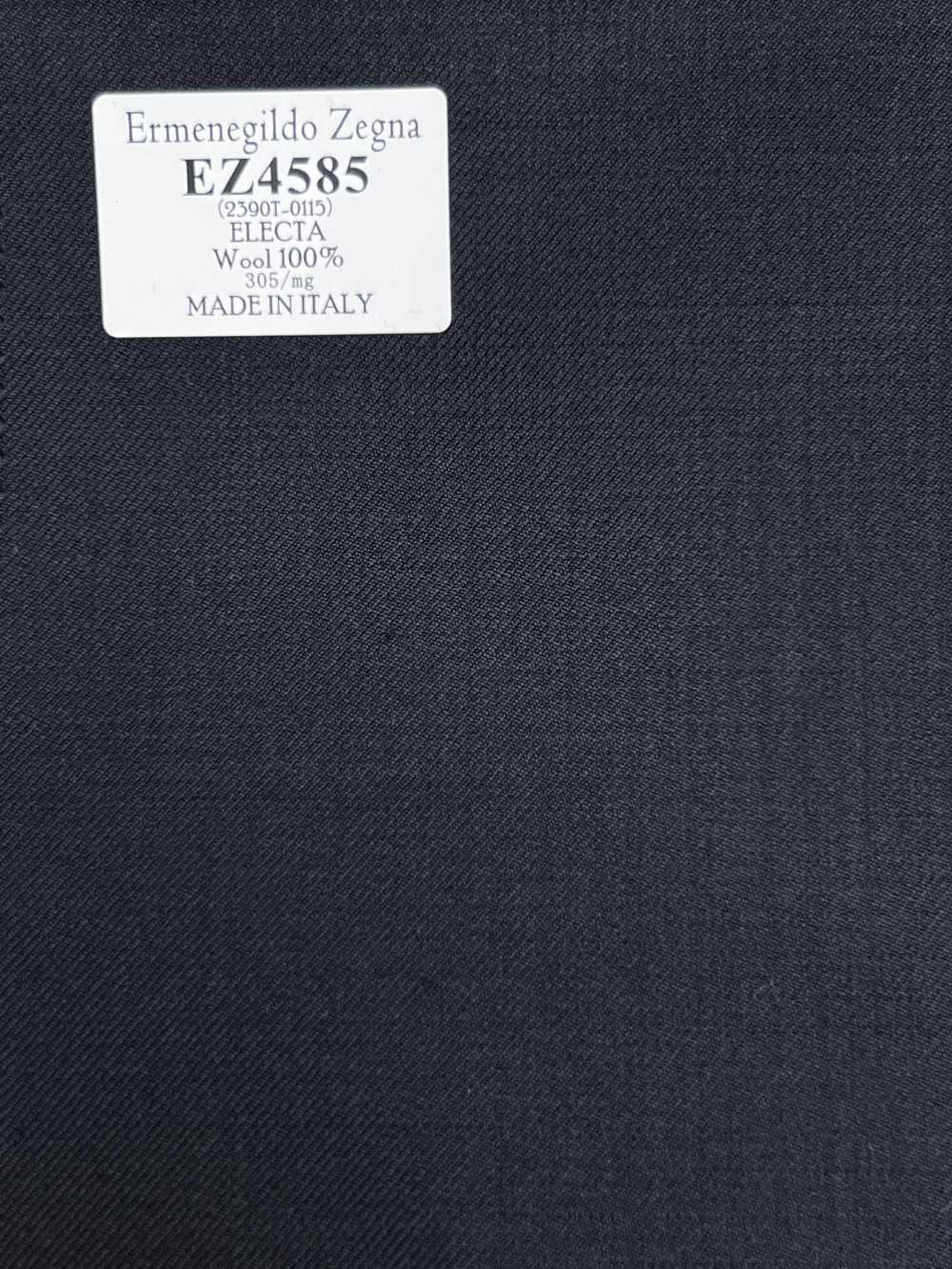 EZ4585 Ermenegildo Zegna ELECTA 黒 無地[生地] 細井商事株式会社