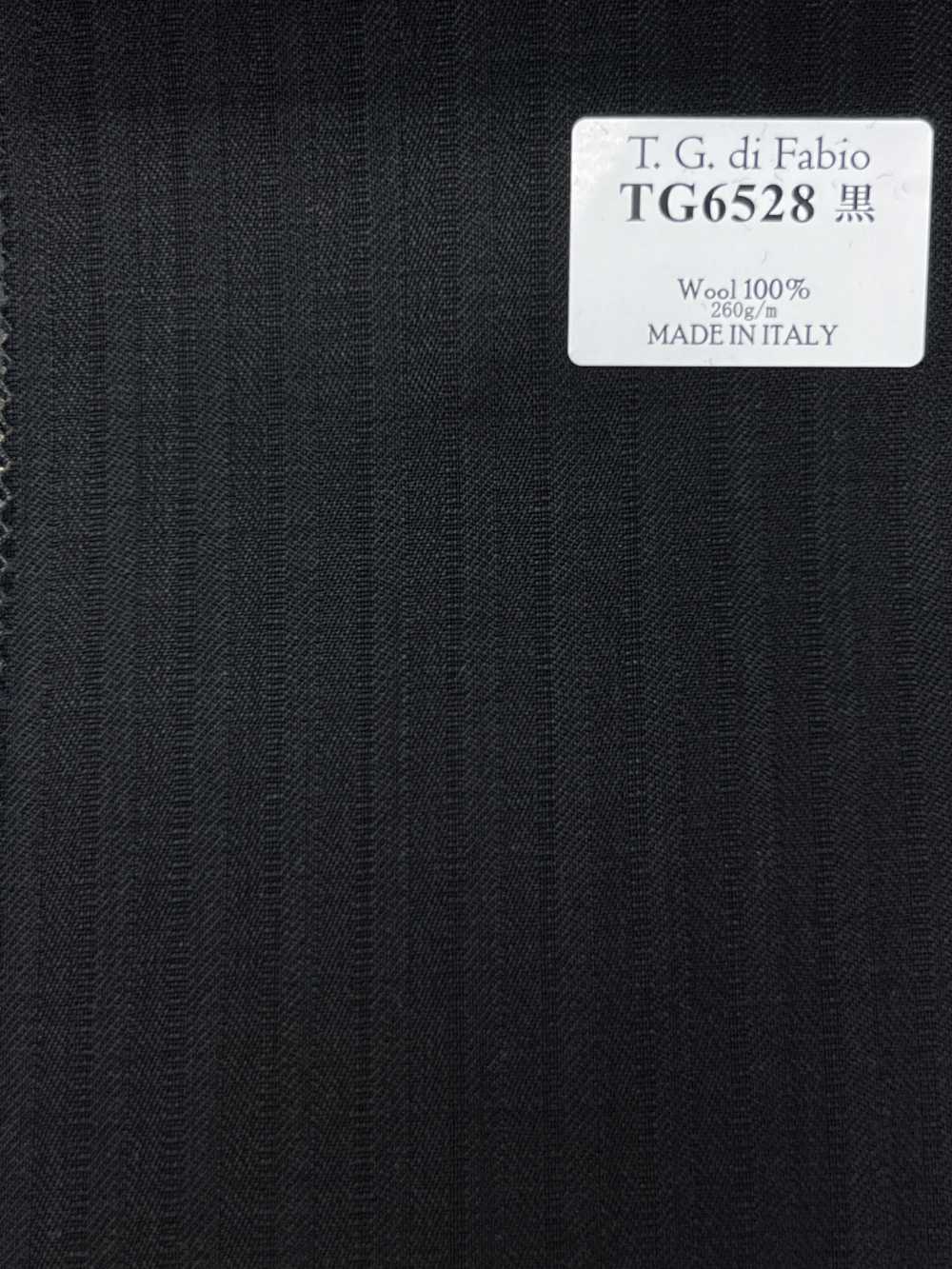 TG6528 T.G di FABIO 黒 ストライプ[生地] 細井商事株式会社