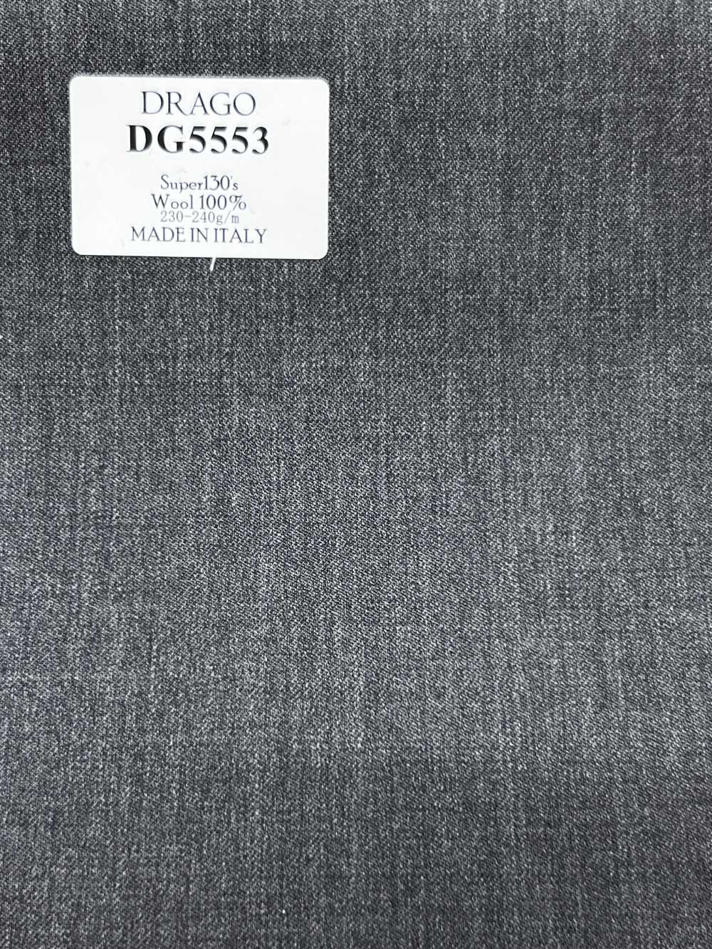 DG5553 DRAGO Super130's グレー 無地[生地] 細井商事株式会社