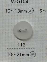 112 DAIYA BUTTONS 二つ穴ポリエステルマットボタン 大阪プラスチック工業(DAIYA BUTTON) サブ画像