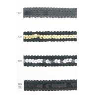 113-205 スパンコールブレード 約13mm[リボン・テープ・コード] DARIN(ダリン) サブ画像
