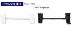 172-2330 ルーパー 裏地止め チェーンコードタイプ 全長44mm (入り数 500)