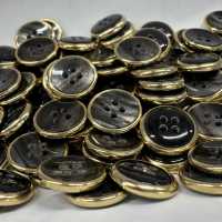 2043 高級感 シャツ・ジャケット用 シルバー ボタン 大阪プラスチック工業(DAIYA BUTTON) サブ画像