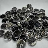 2043 高級感 シャツ・ジャケット用 シルバー ボタン 大阪プラスチック工業(DAIYA BUTTON) サブ画像