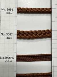 3087 ポリエステルコード (約8mm)[リボン・テープ・コード] ROSE BRAND(丸進) サブ画像