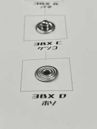 3BX B/C/D アンダーパーツ 3BX(バネ/ゲンコ/ホソSET)[ドットボタン・ハトメ] モリト(MORITO) サブ画像