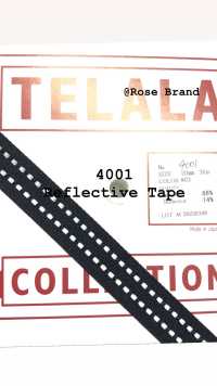 4001 反射テープ (約19MM)[リボン・テープ・コード] ROSE BRAND(丸進) サブ画像