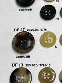 BF27 水牛調ボタン アイリス サブ画像