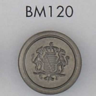 BM120 ABS樹脂 メッキ釦