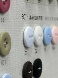 BOTH ナイロン 2つ穴 裏表選別不要 ボタン 大阪プラスチック工業(DAIYA BUTTON) サブ画像