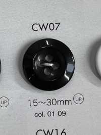 CW07 ポリエステル樹脂製 4つ穴ボタン 大阪プラスチック工業(DAIYA BUTTON) サブ画像
