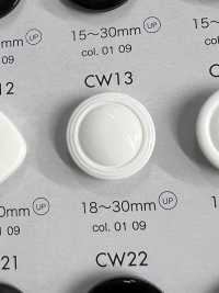 CW13 ポリエステル樹脂製 ボタン 大阪プラスチック工業(DAIYA BUTTON) サブ画像