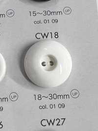 CW18 ポリエステル樹脂製 2つ穴ボタン 大阪プラスチック工業(DAIYA BUTTON) サブ画像