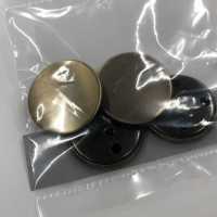 DM101 シンプル シャツ・ジャケット用 メタルボタン 大阪プラスチック工業(DAIYA BUTTON) サブ画像