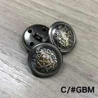 DM108 上品 高級感 ジャケット用 メタルボタン 大阪プラスチック工業(DAIYA BUTTON) サブ画像