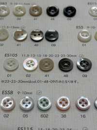 ES105 DAIYA BUTTONS 貝調ポリエステルボタン 大阪プラスチック工業(DAIYA BUTTON) サブ画像