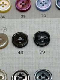 ES17 DAIYA BUTTONS 貝調ポリエステルボタン 大阪プラスチック工業(DAIYA BUTTON) サブ画像