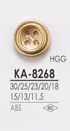 KA8268 4つ穴 メタルボタン