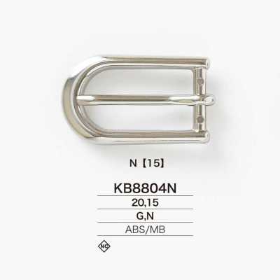KB8804N ABS樹脂/真鍮製 帆型バックル