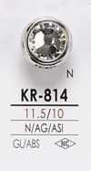KR814 クリスタルストーン ボタン