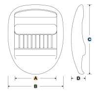 LK-U YKK LK-U 20mm~38mm[バックル・カン類] YKK サブ画像