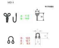 M511 雅ホック ノーマルタイプ 大 サブ画像