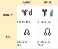 M511S 雅ホック ストッパータイプ 大 ヒバリ サブ画像