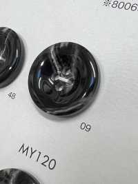 MY118 ポリエステル樹脂製 4つ穴ボタン 大阪プラスチック工業(DAIYA BUTTON) サブ画像