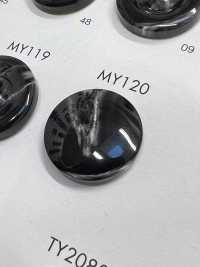 MY120 ポリエステル樹脂製 ボタン 大阪プラスチック工業(DAIYA BUTTON) サブ画像