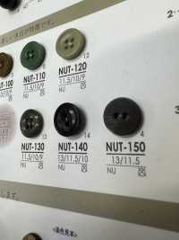 NUT140 ナット製 表穴2つ穴ボタン アイリス サブ画像