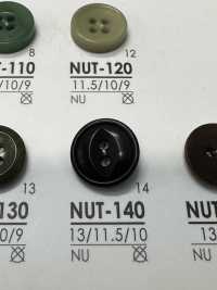 NUT140 ナット製 表穴2つ穴ボタン アイリス サブ画像