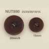 NUT890 ナット製 表穴4つ穴ボタン