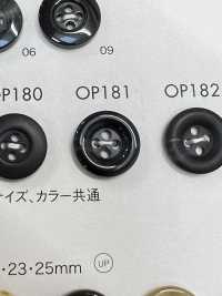 OP181 ポリエステル樹脂製 4つ穴ボタン サブ画像