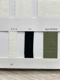 RCW1831 コットンストレッチ ヘリンボン[ゴム] RIVER サブ画像