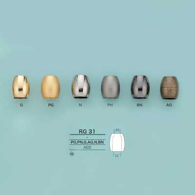 RG31 樽型コードエンド(メッキ加工)